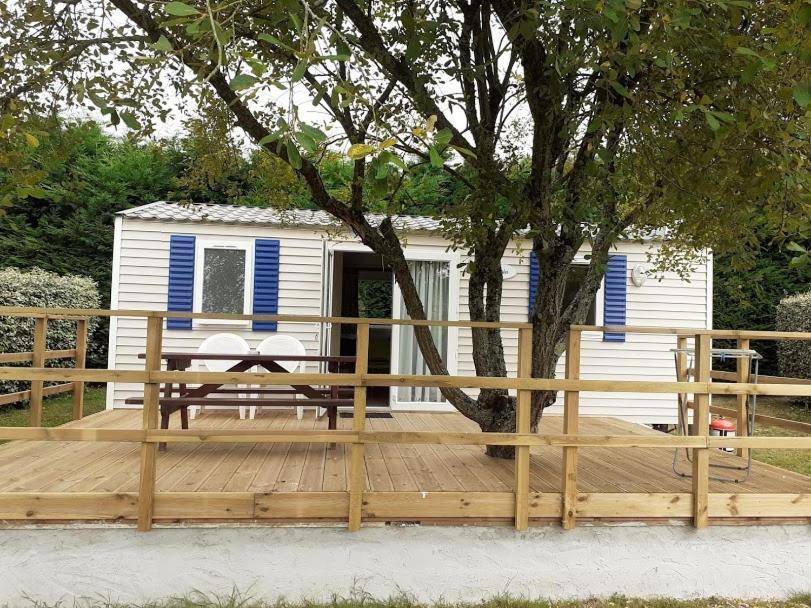 Les Mobile Home De Kerroyal Garlan المظهر الخارجي الصورة